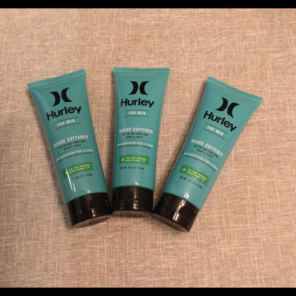 NWT - Hurley Beard Softner - tea-tree scent